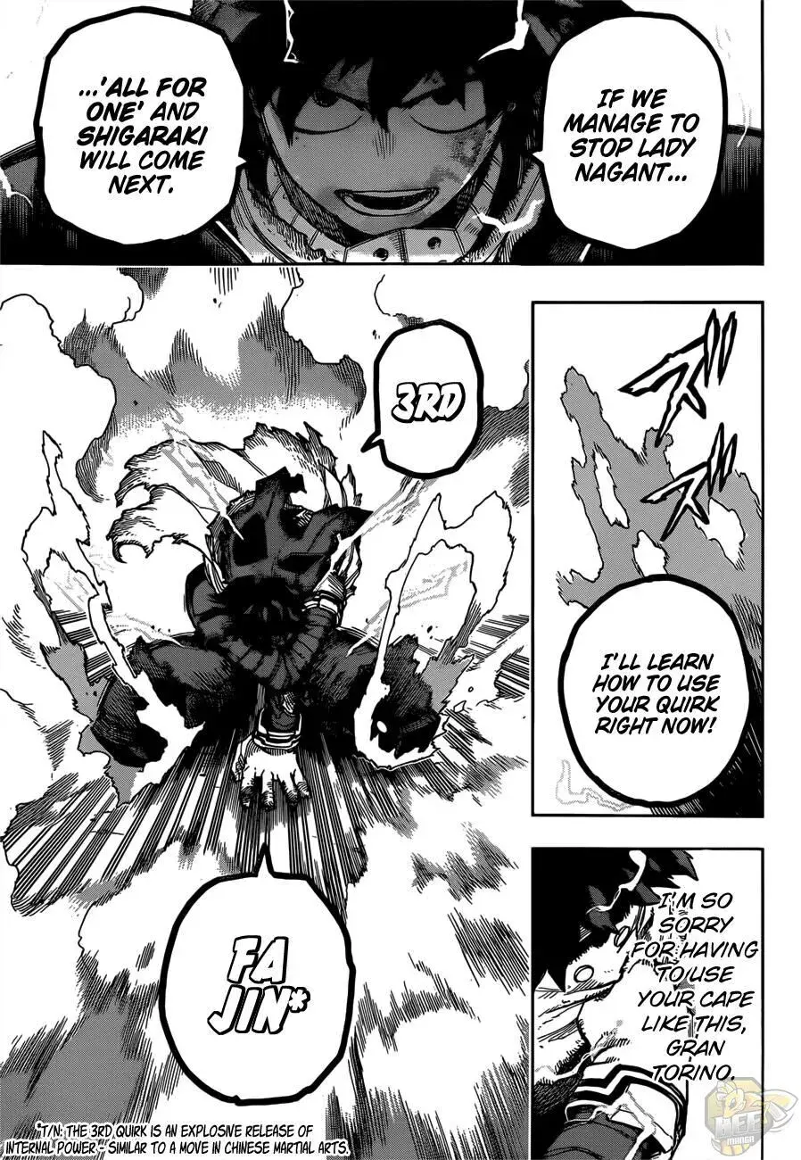 My Hero Academia, chapter 313, page 13