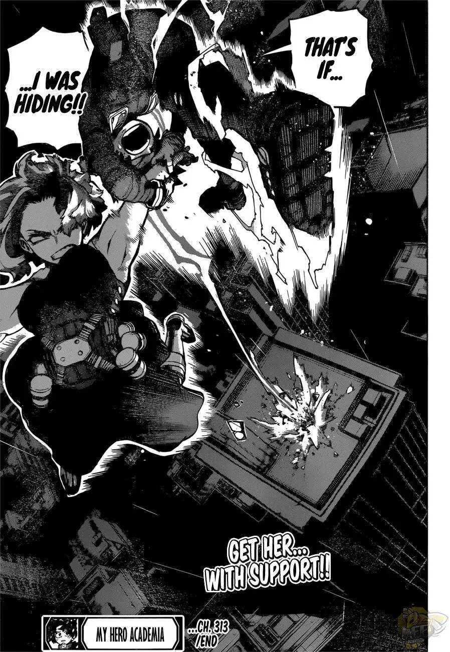 My Hero Academia, chapter 313, page 17