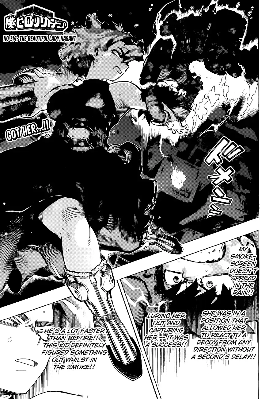 My Hero Academia, chapter 314, page 1