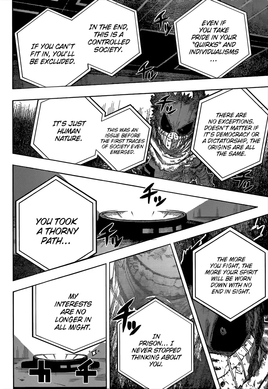 My Hero Academia, chapter 316, page 16