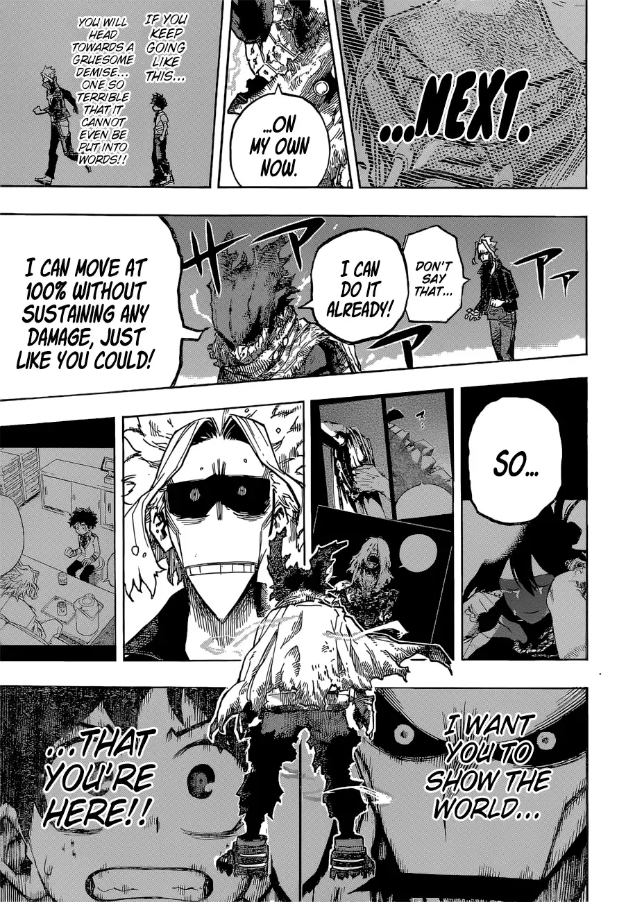 My Hero Academia, chapter 317, page 11