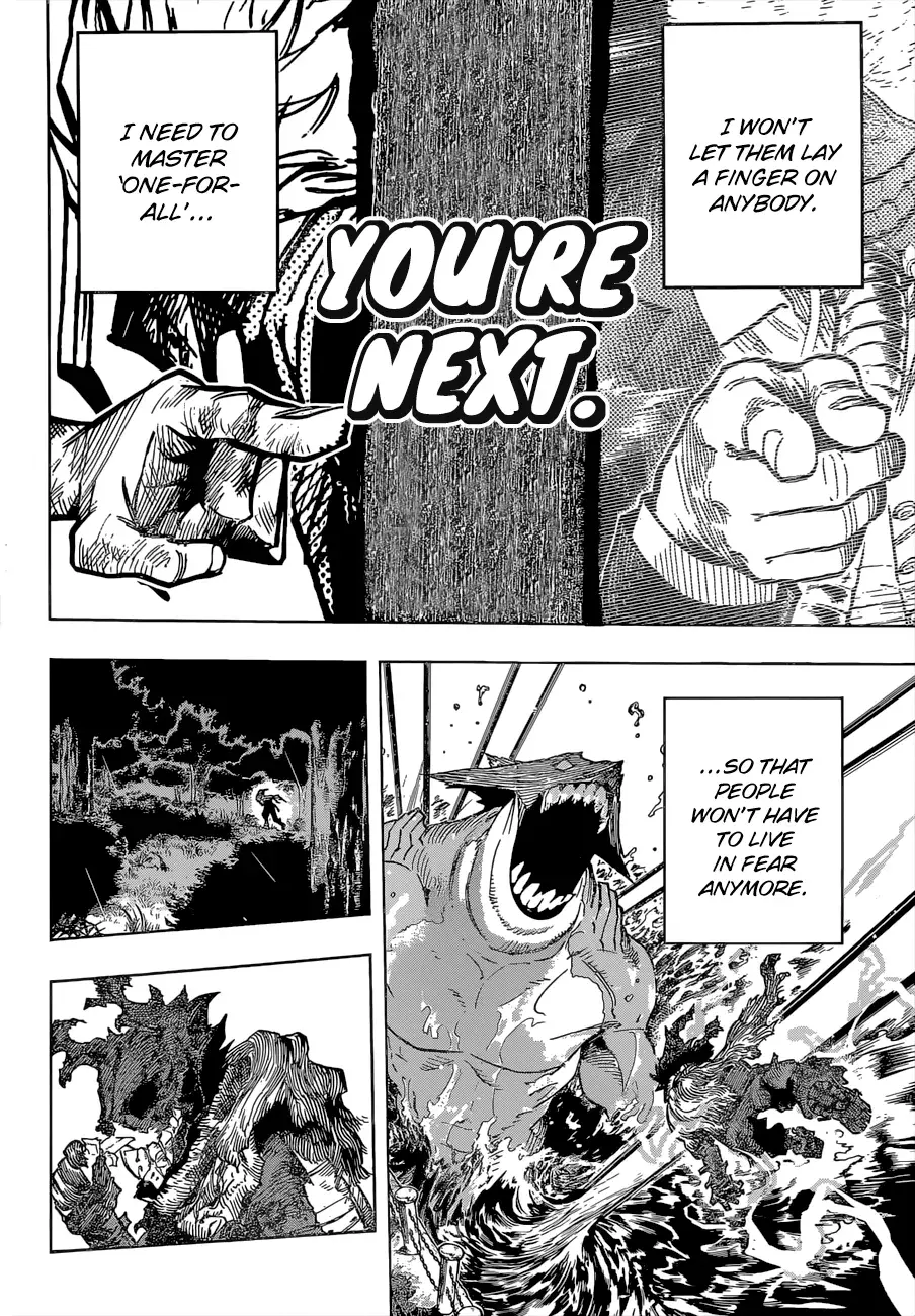 My Hero Academia, chapter 318, page 8