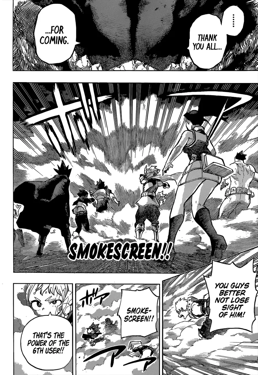 My Hero Academia, chapter 320, page 3
