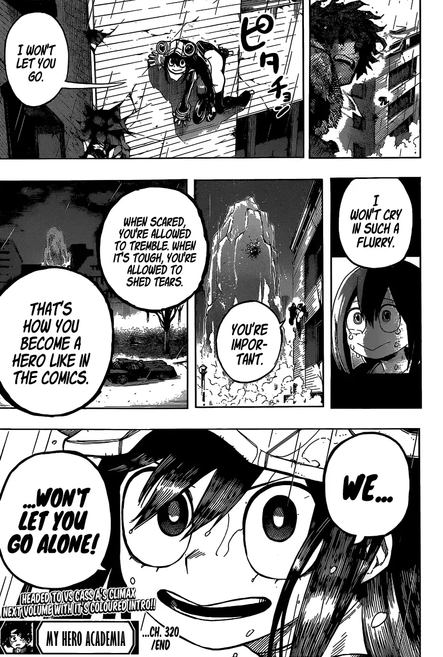 My Hero Academia, chapter 320, page 18