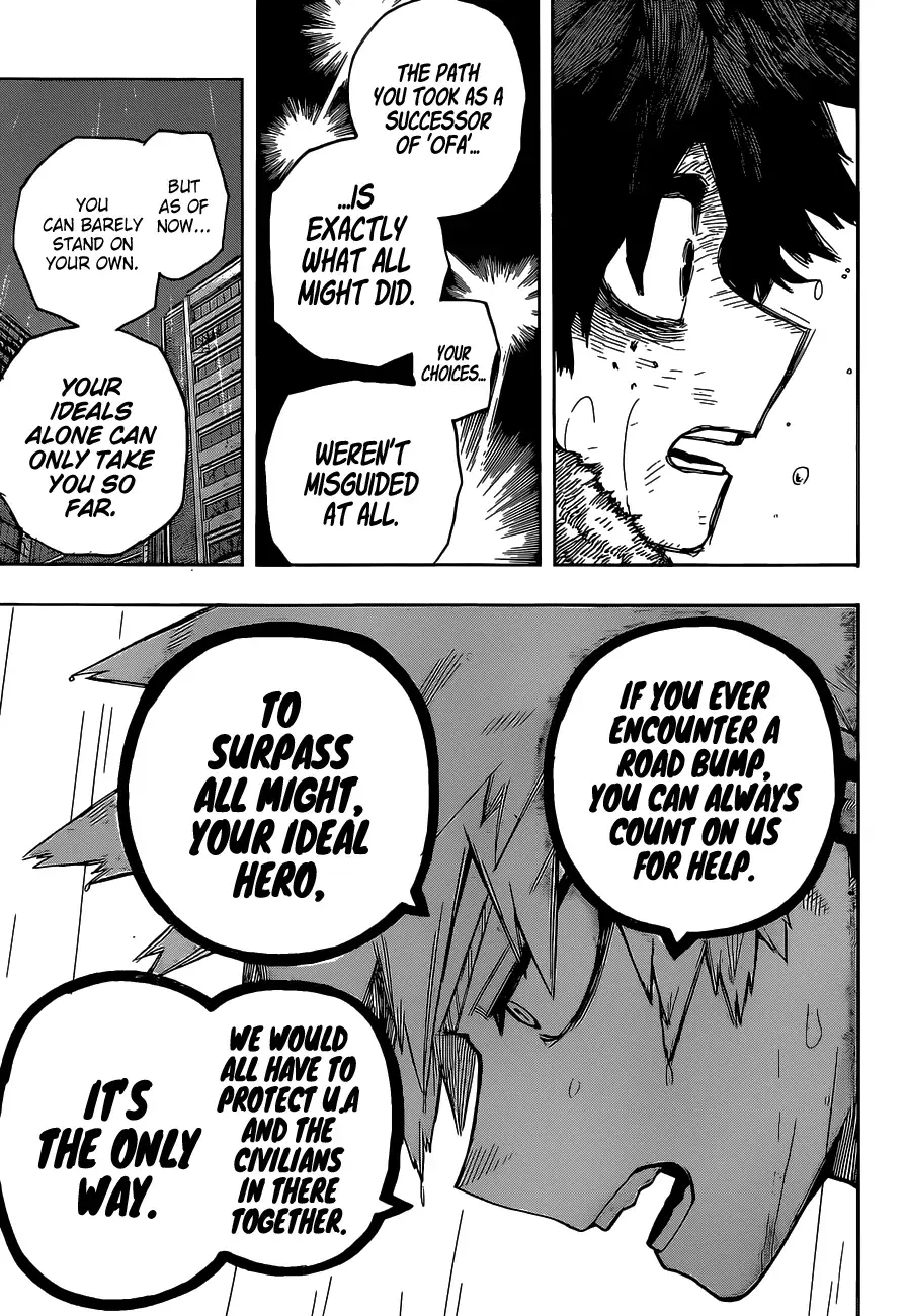 My Hero Academia, chapter 322, page 9