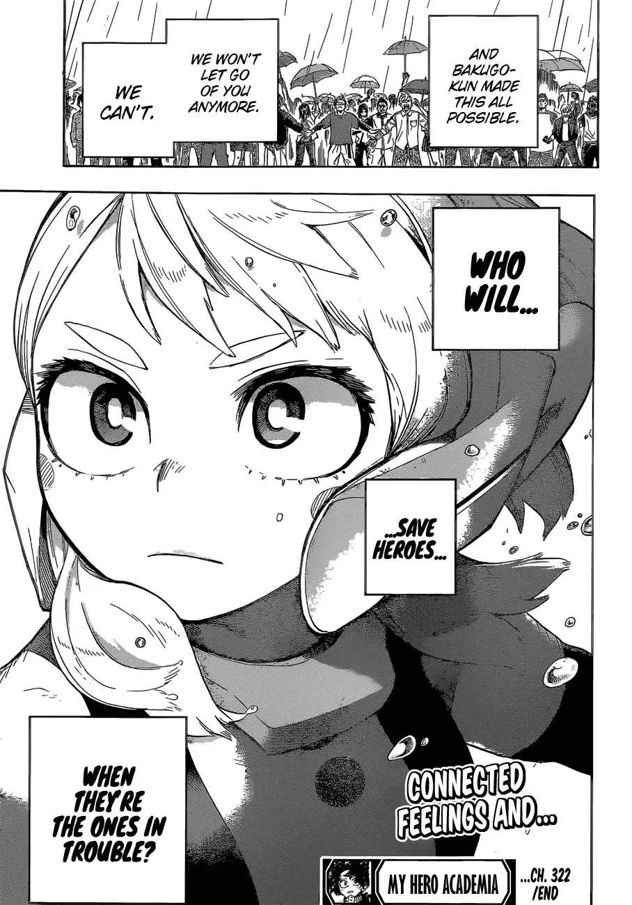 My Hero Academia, chapter 322, page 17