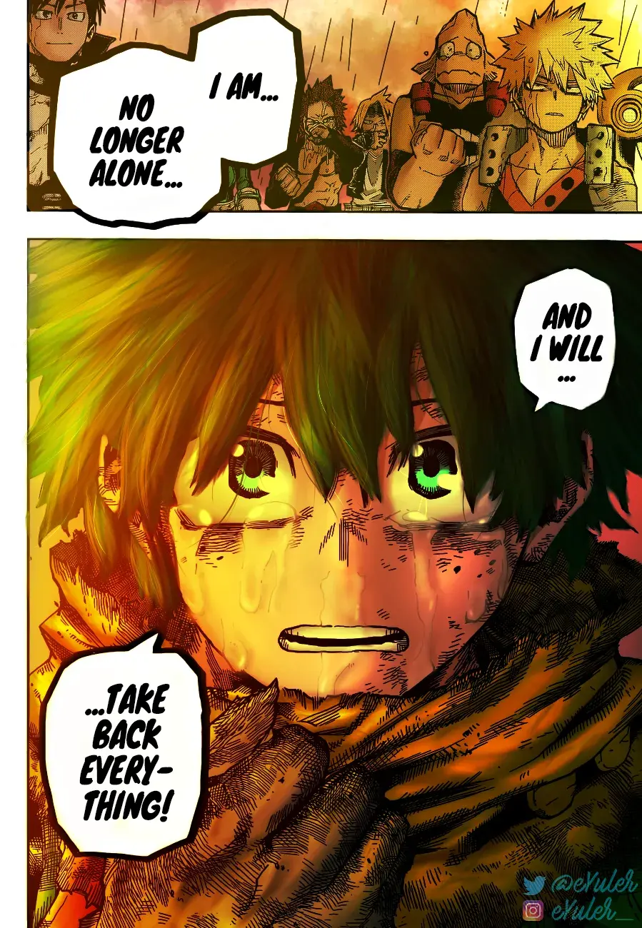 My Hero Academia, chapter 325, page 17