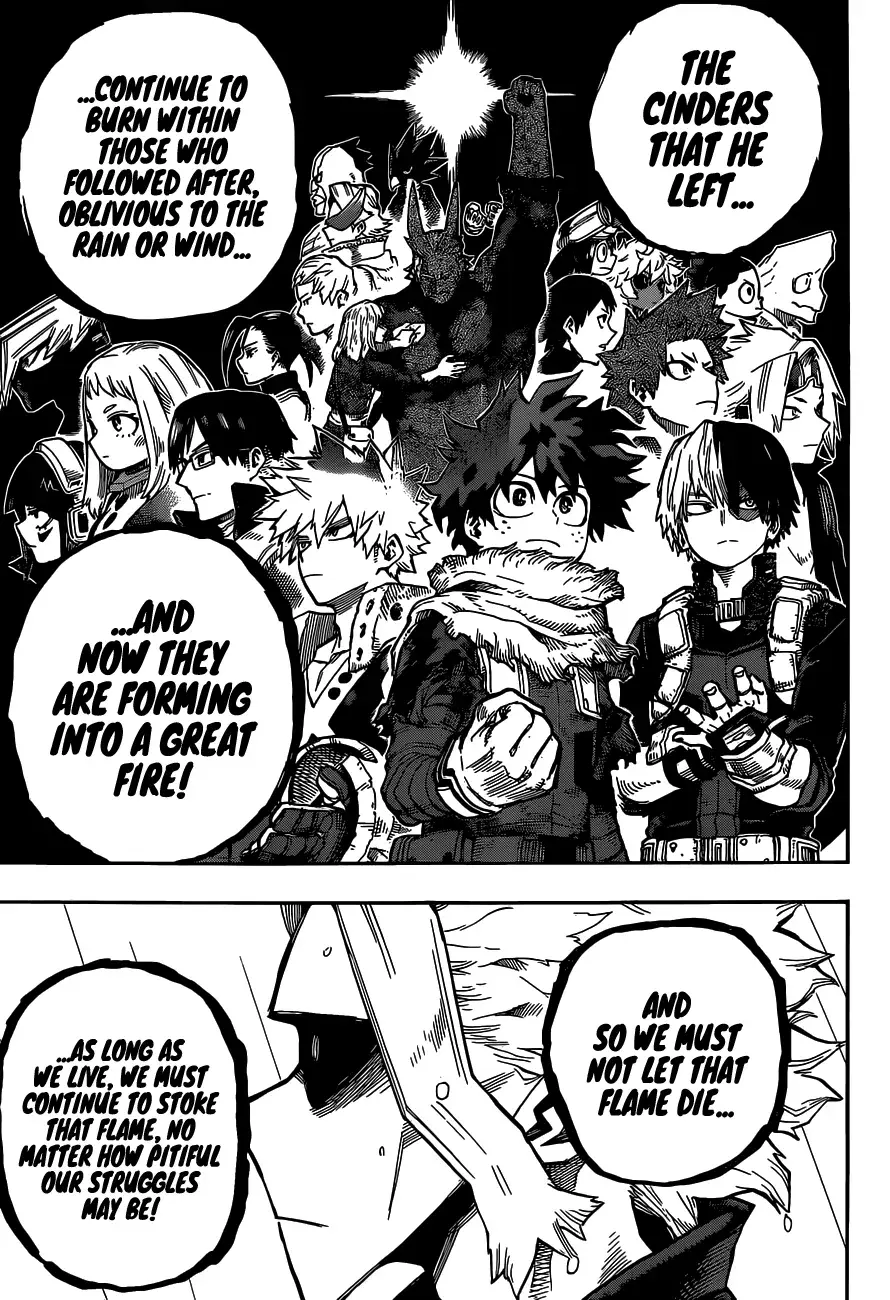 My Hero Academia, chapter 326, page 13