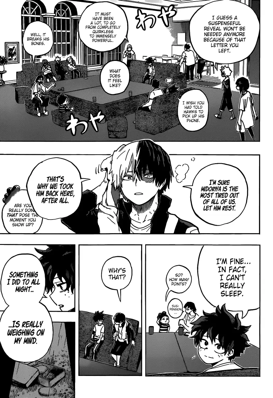 My Hero Academia, chapter 327, page 5