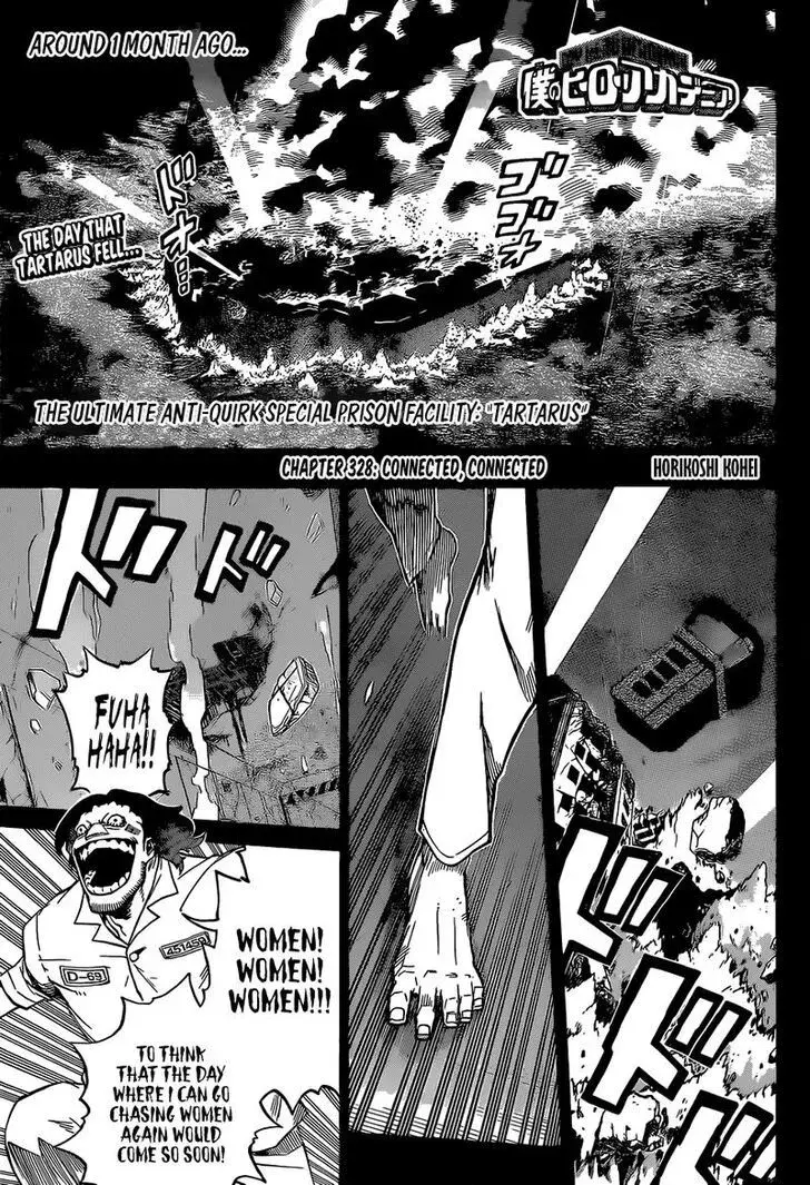 My Hero Academia, chapter 328, page 1
