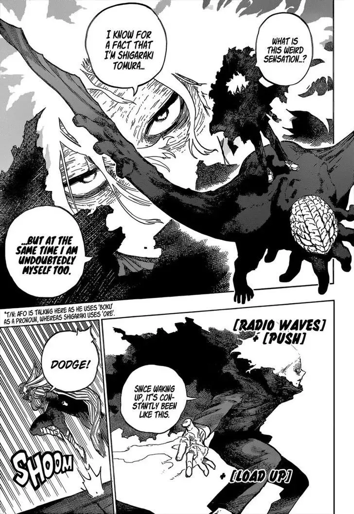 My Hero Academia, chapter 330, page 4