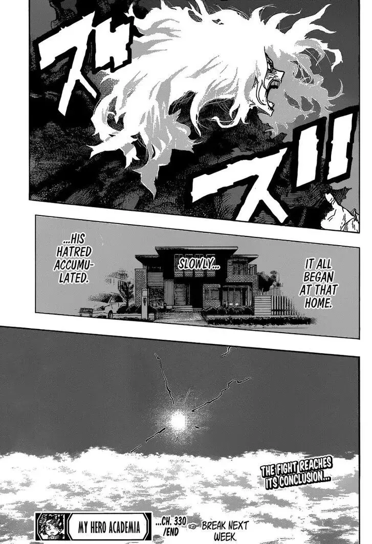 My Hero Academia, chapter 330, page 14