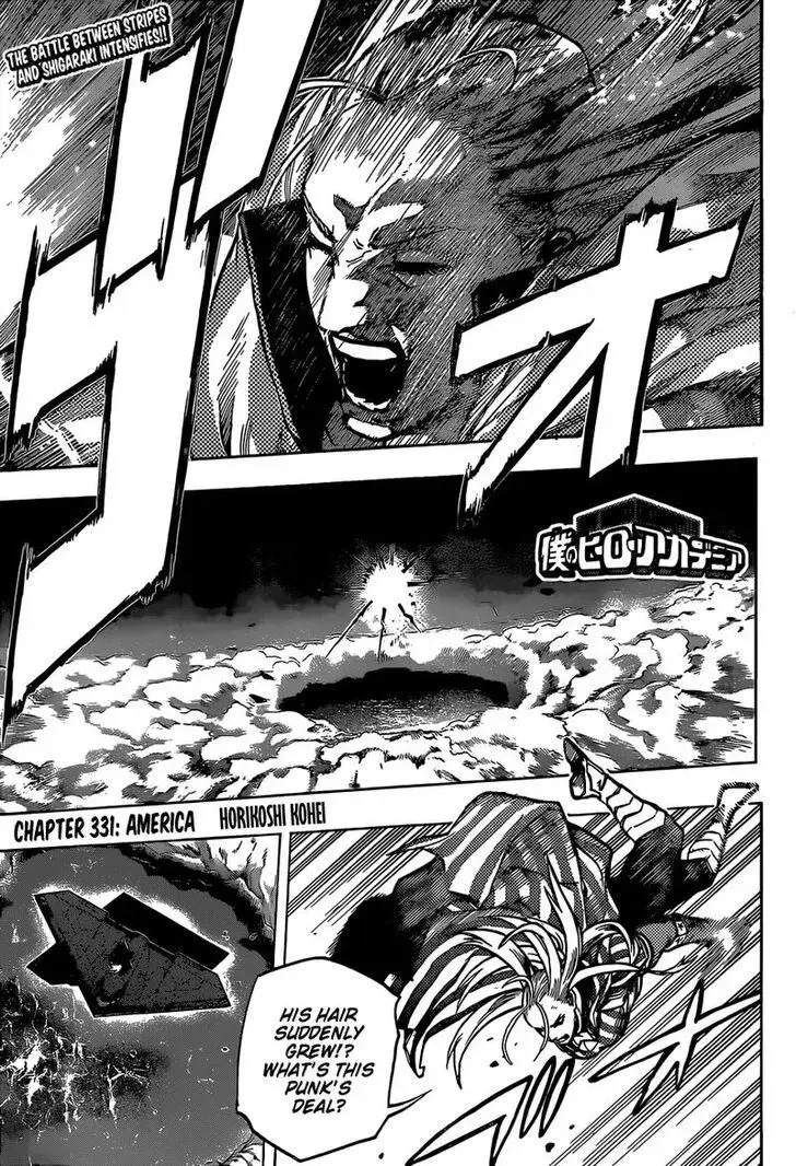 My Hero Academia, chapter 331, page 1