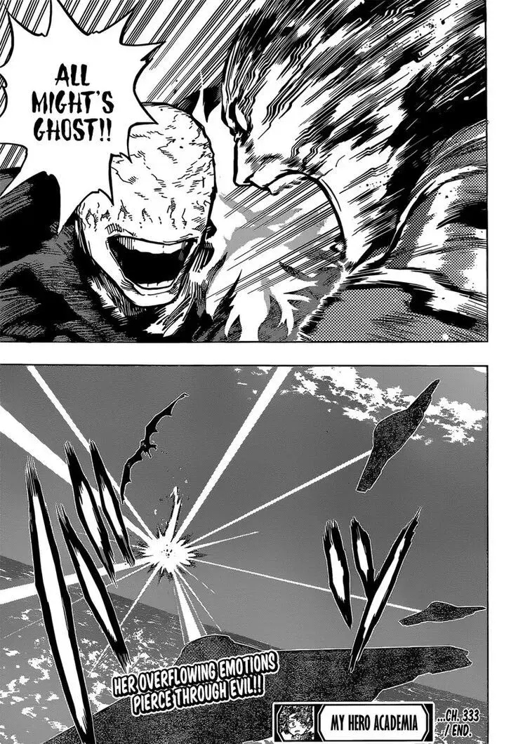 My Hero Academia, chapter 333, page 15