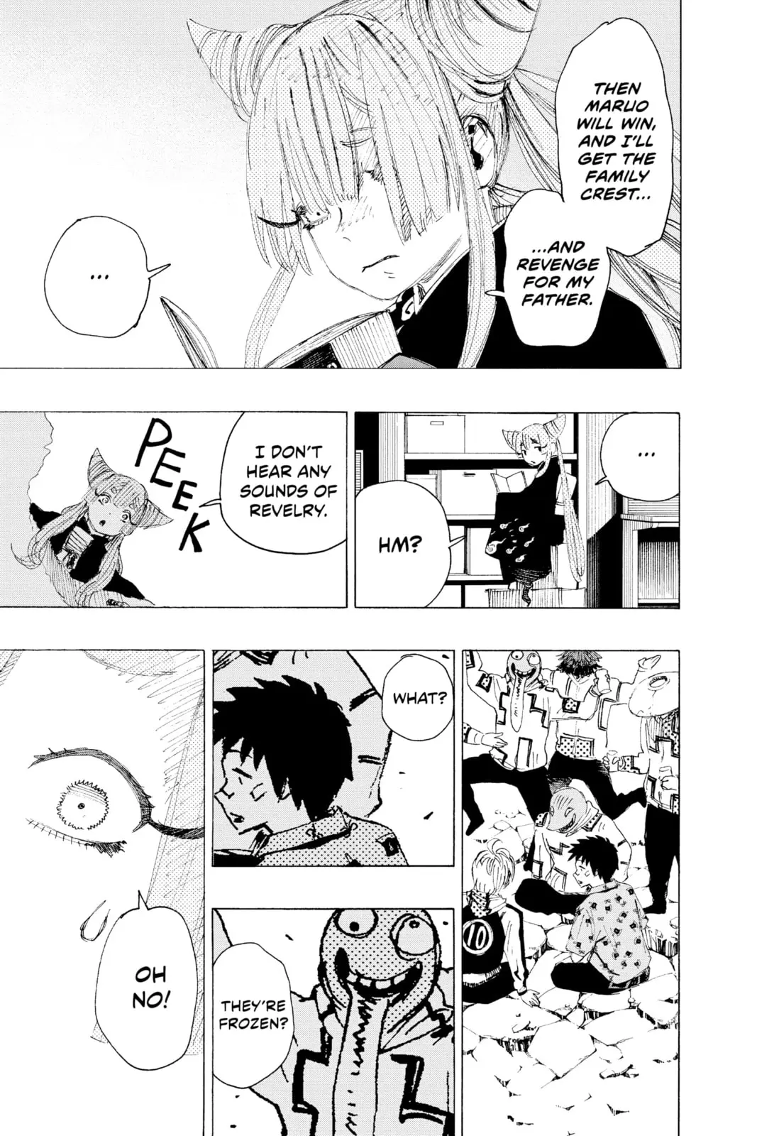 Ayashimon, chapter 5, page 13