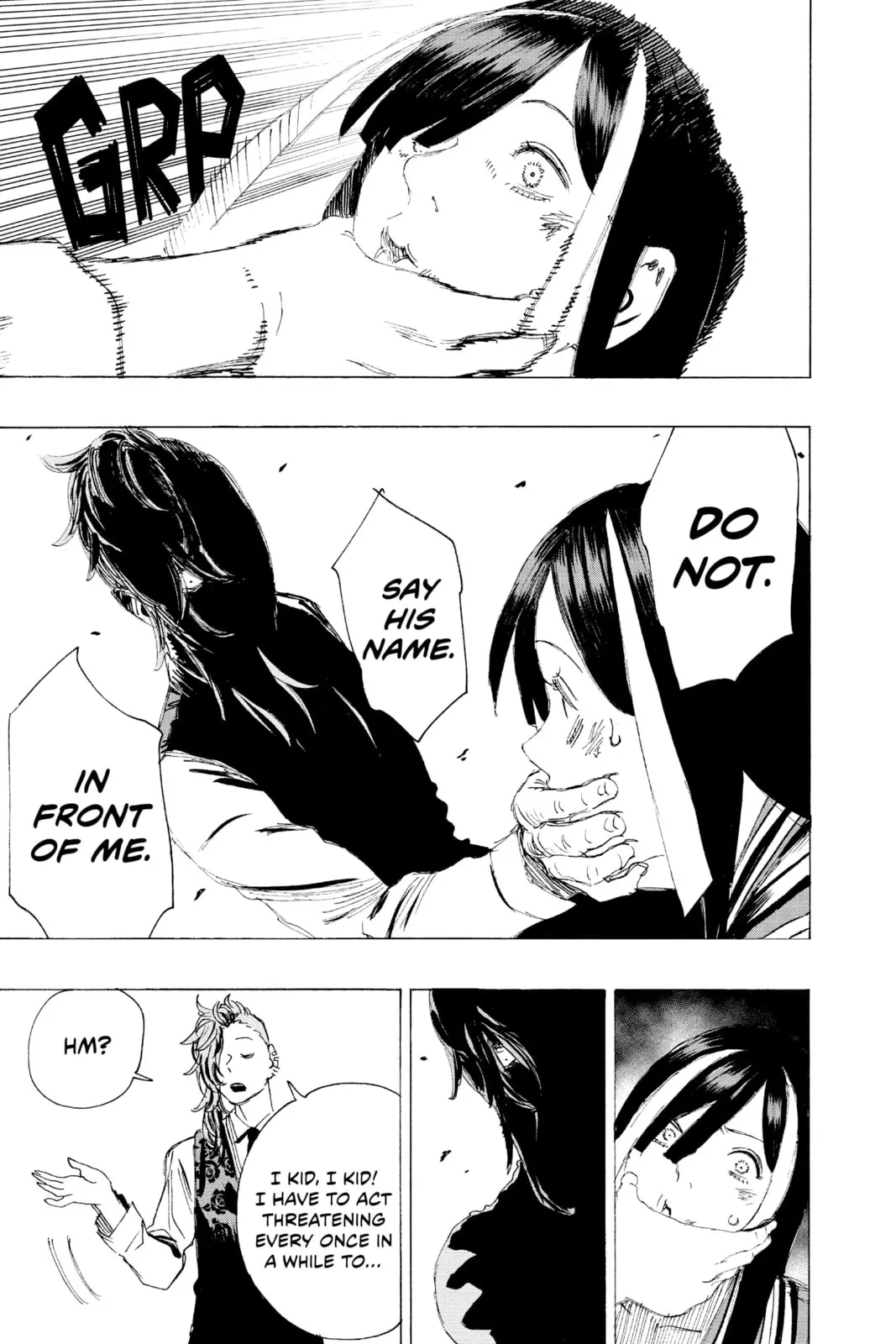 Ayashimon, chapter 6, page 8