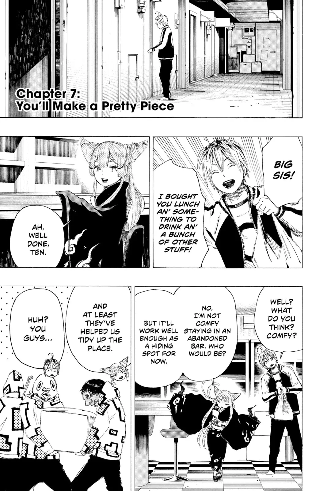 Ayashimon, chapter 7, page 1