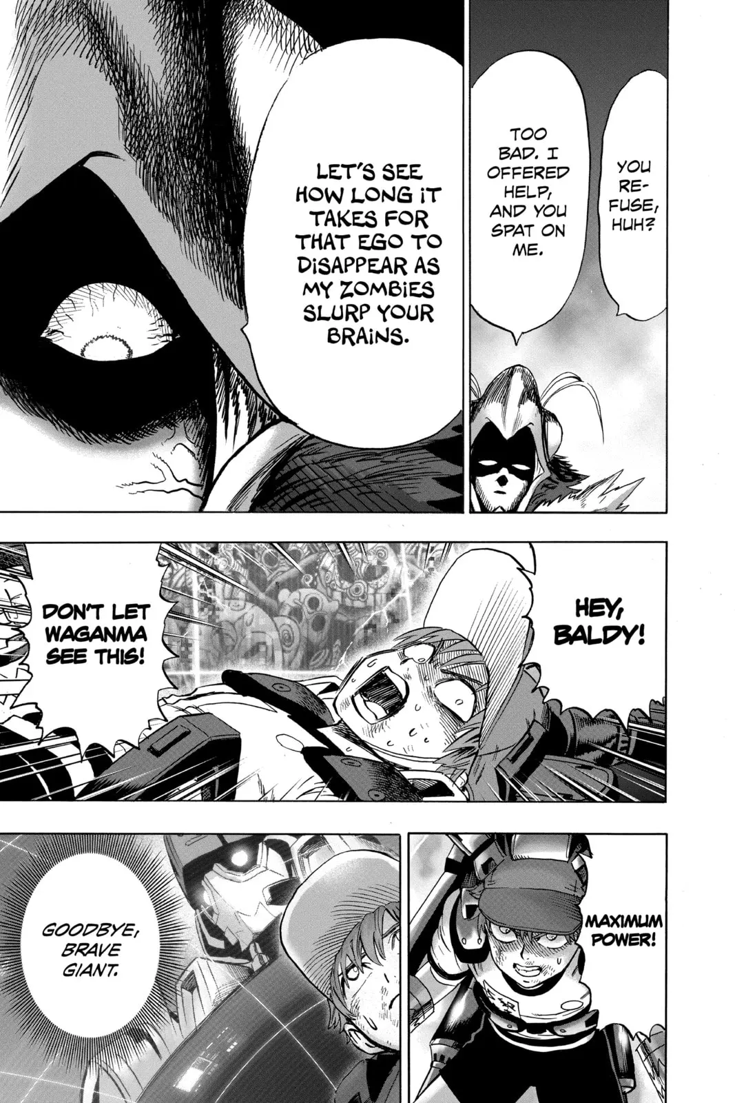 One Punch Man, chapter 103, page 37