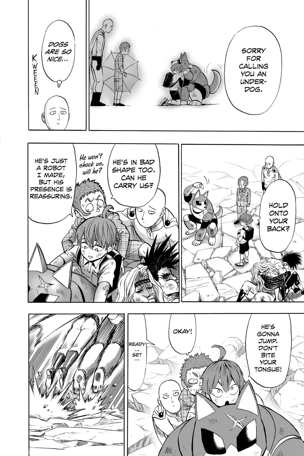 One Punch Man, chapter 103, page 54