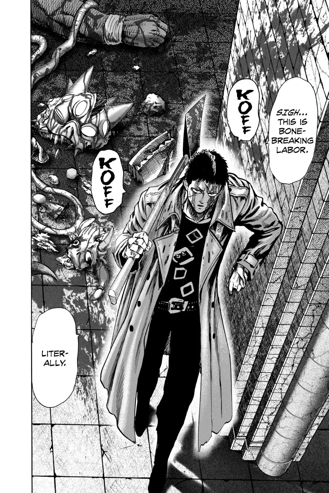 One Punch Man, chapter 104, page 8