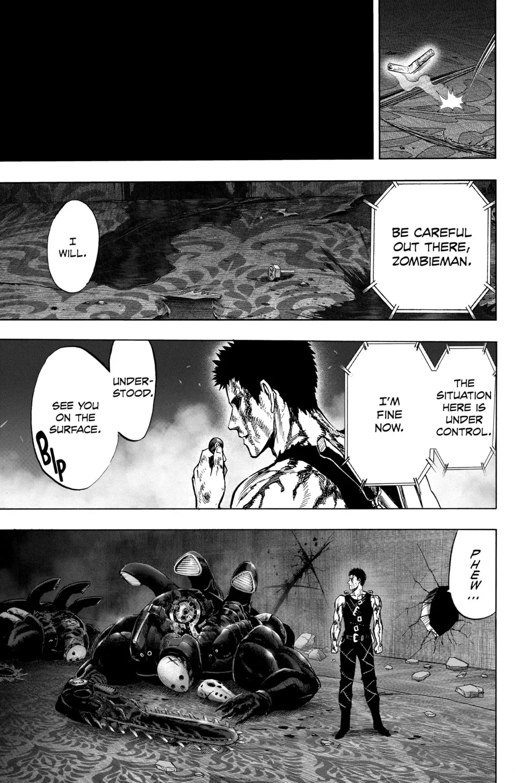 One Punch Man, chapter 104, page 27