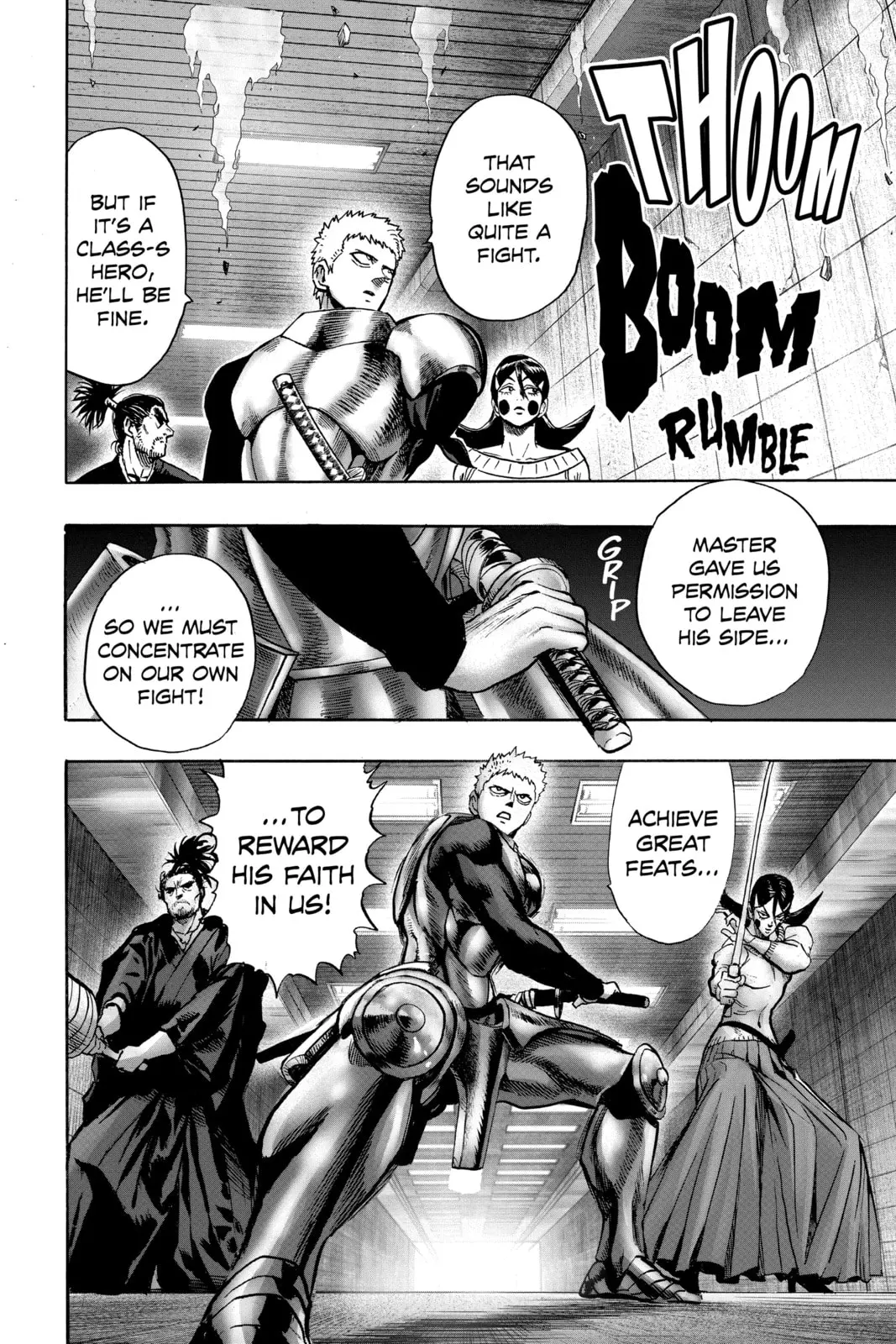 One Punch Man, chapter 105, page 4