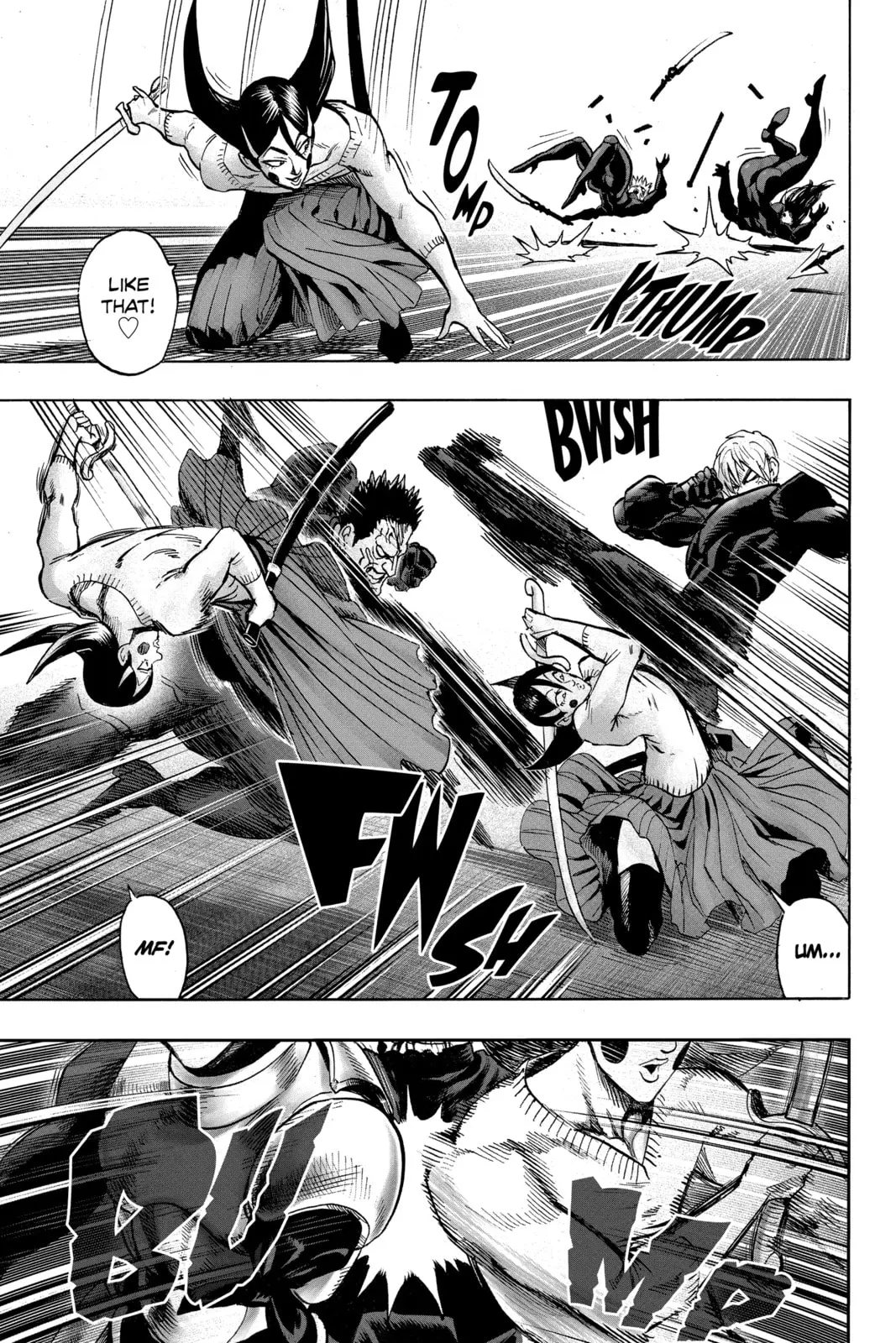 One Punch Man, chapter 105, page 17