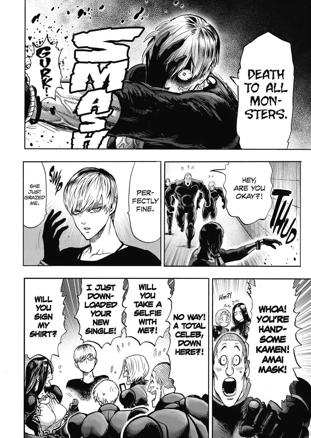 One Punch Man, chapter 106, page 35