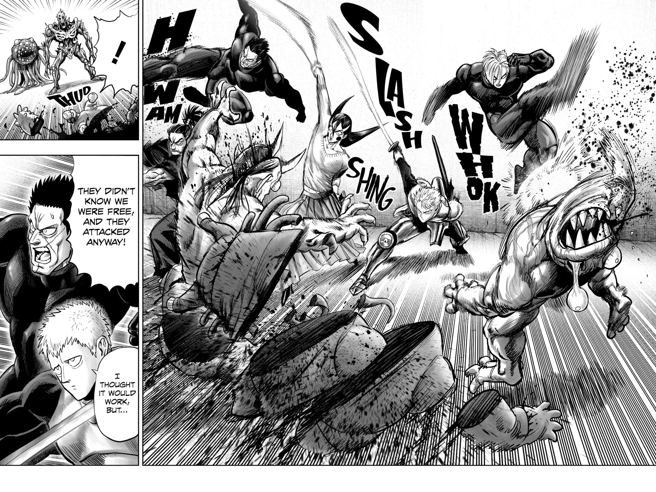 One Punch Man, chapter 107, page 4