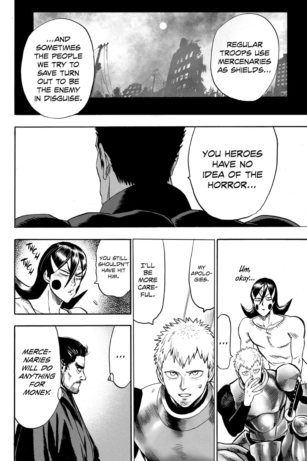 One Punch Man, chapter 107, page 11