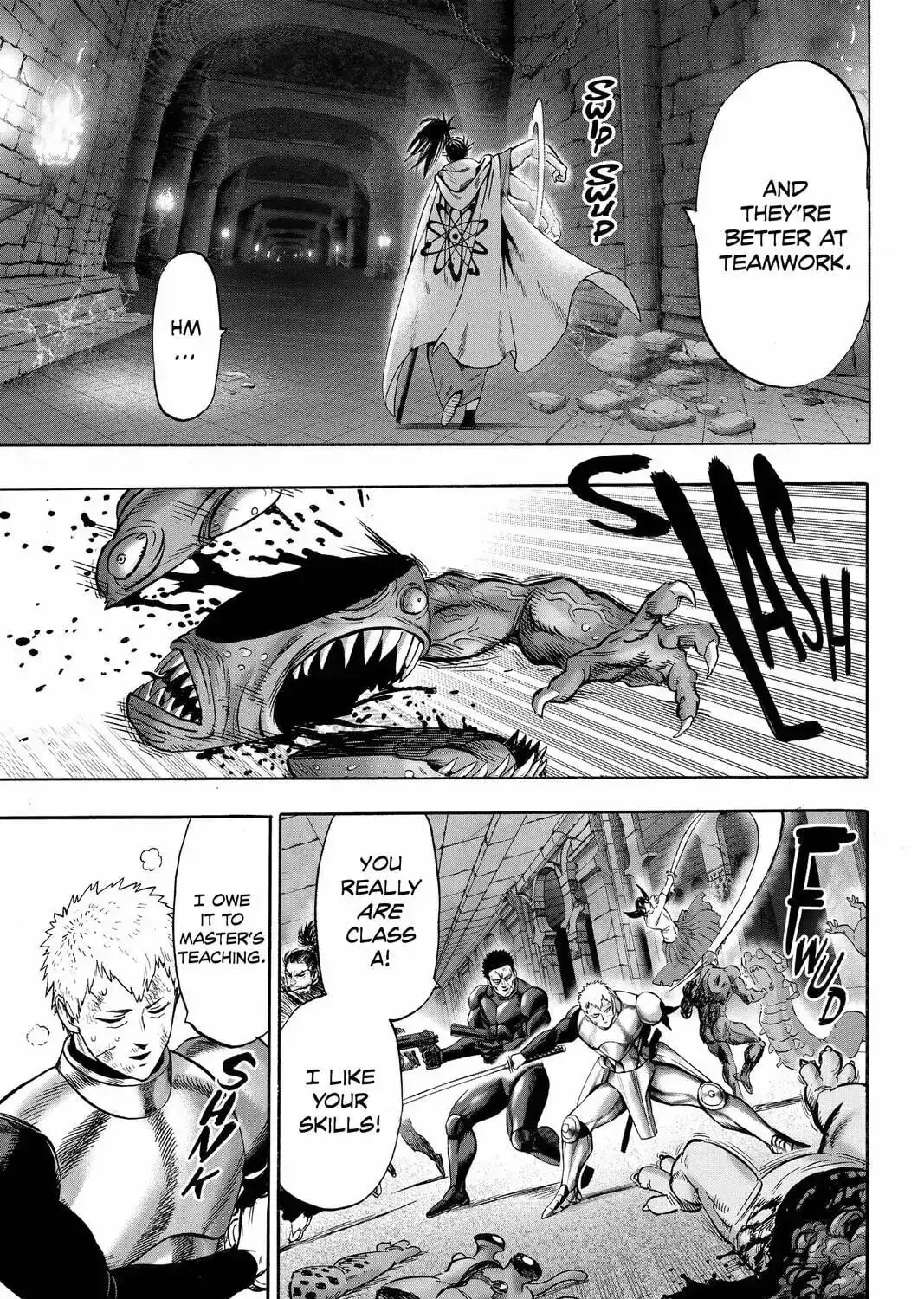 One Punch Man, chapter 108, page 35