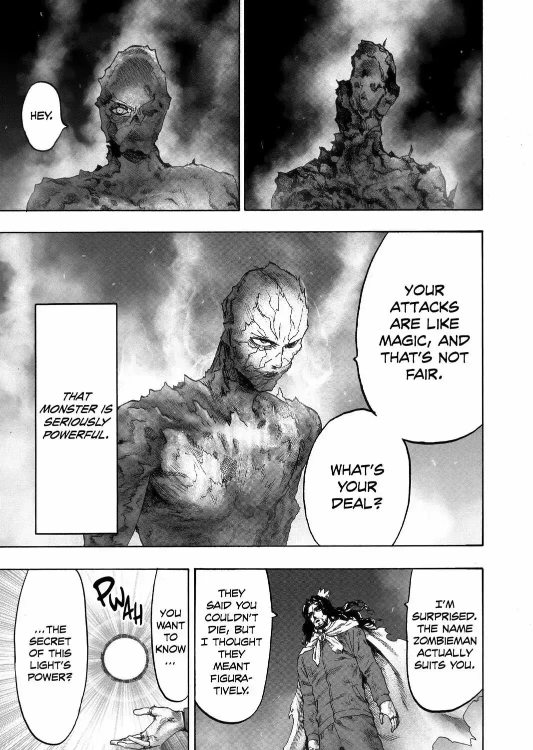 One Punch Man, chapter 109, page 113