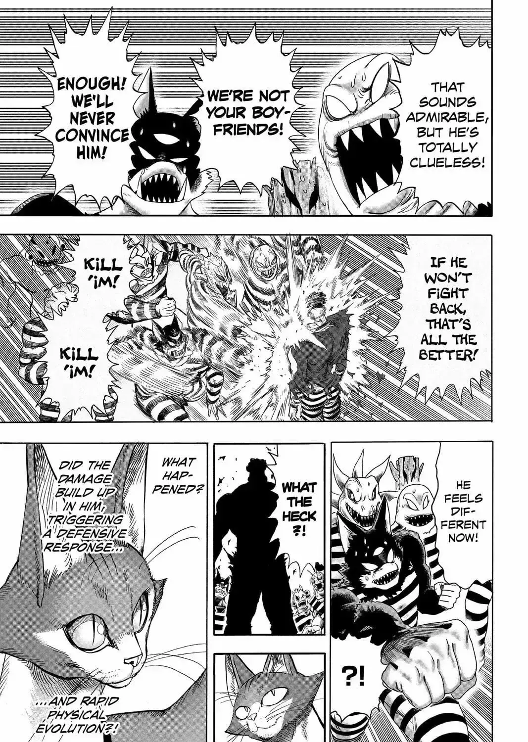 One Punch Man, chapter 110, page 61