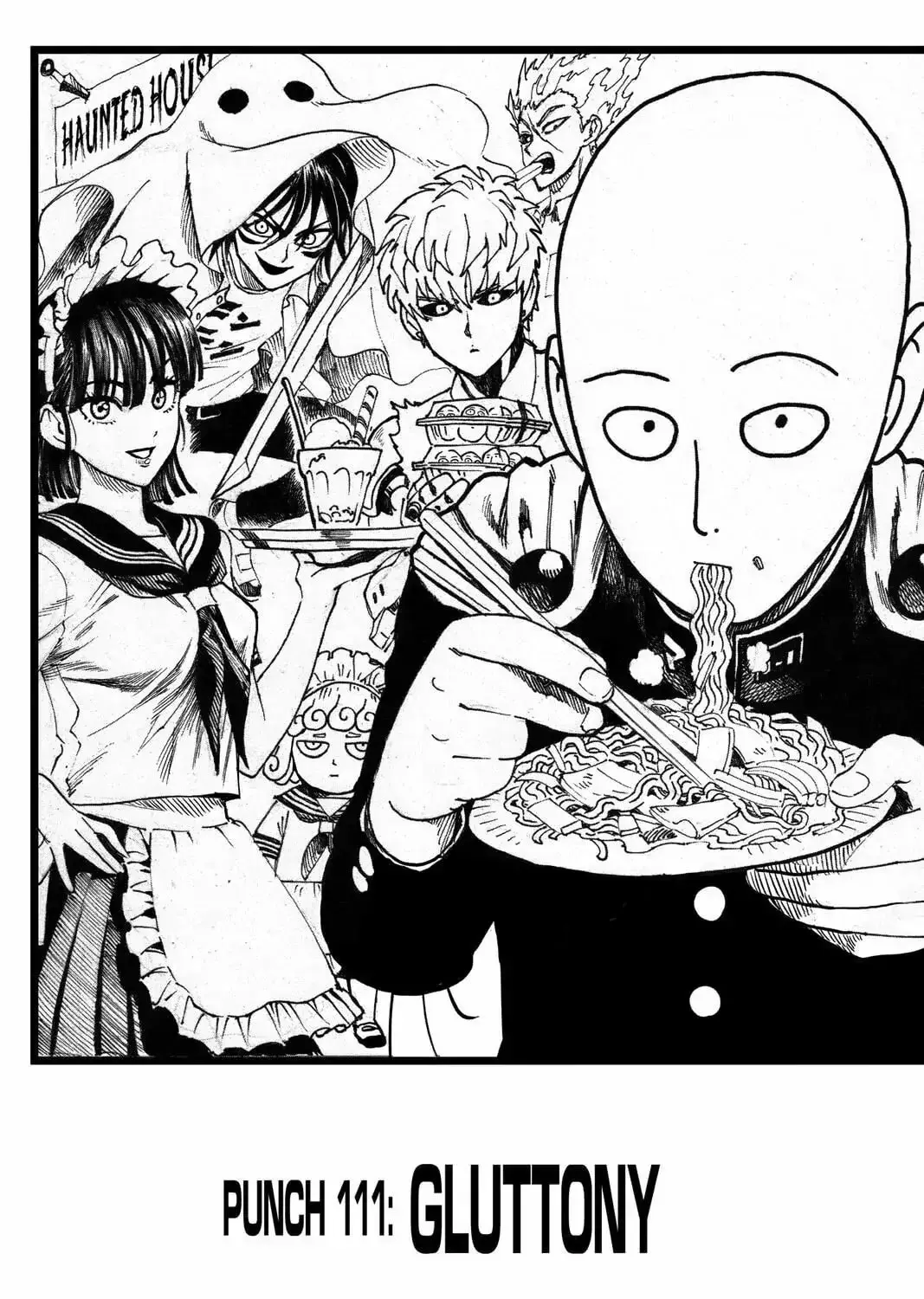 One Punch Man, chapter 111, page 1