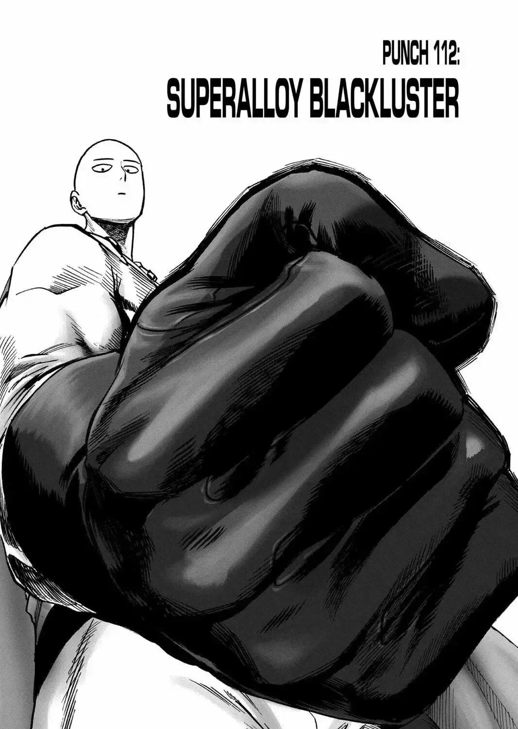 One Punch Man, chapter 112, page 1