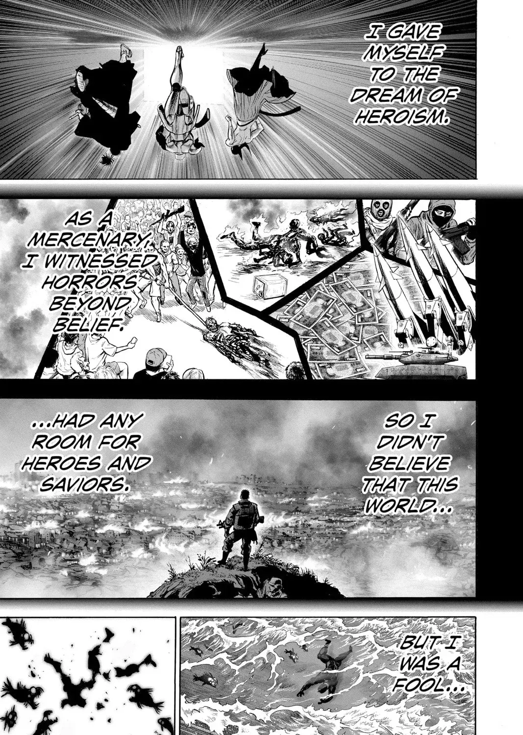 One Punch Man, chapter 113, page 61