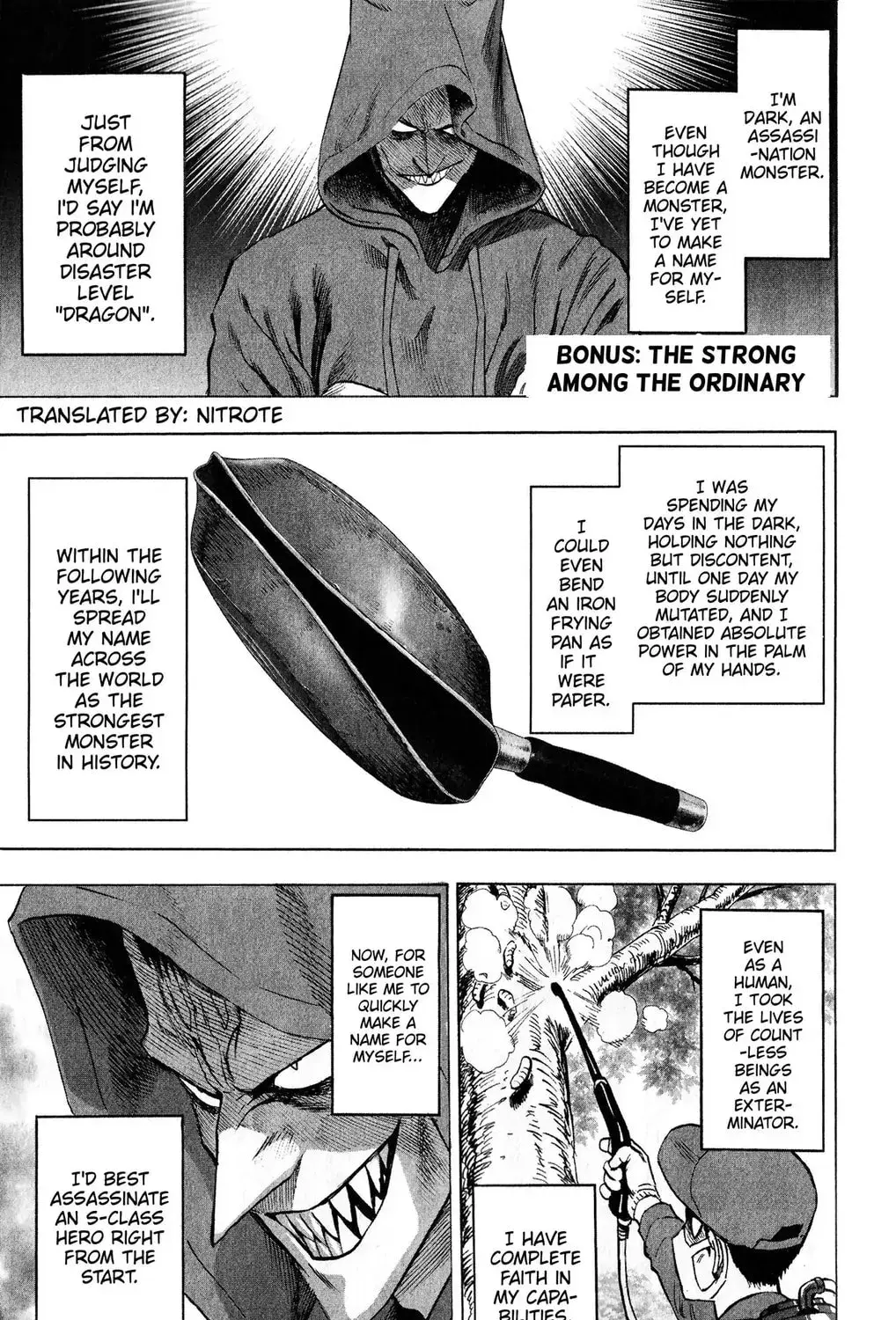 One Punch Man, chapter 114.5, page 1