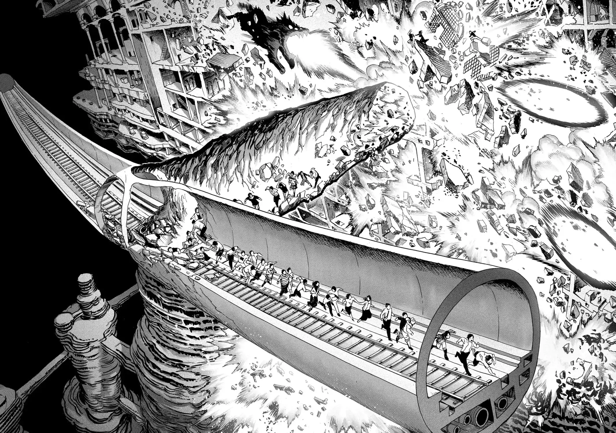 One Punch Man, chapter 117, page 57
