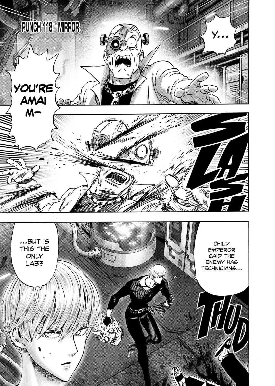 One Punch Man, chapter 118, page 1