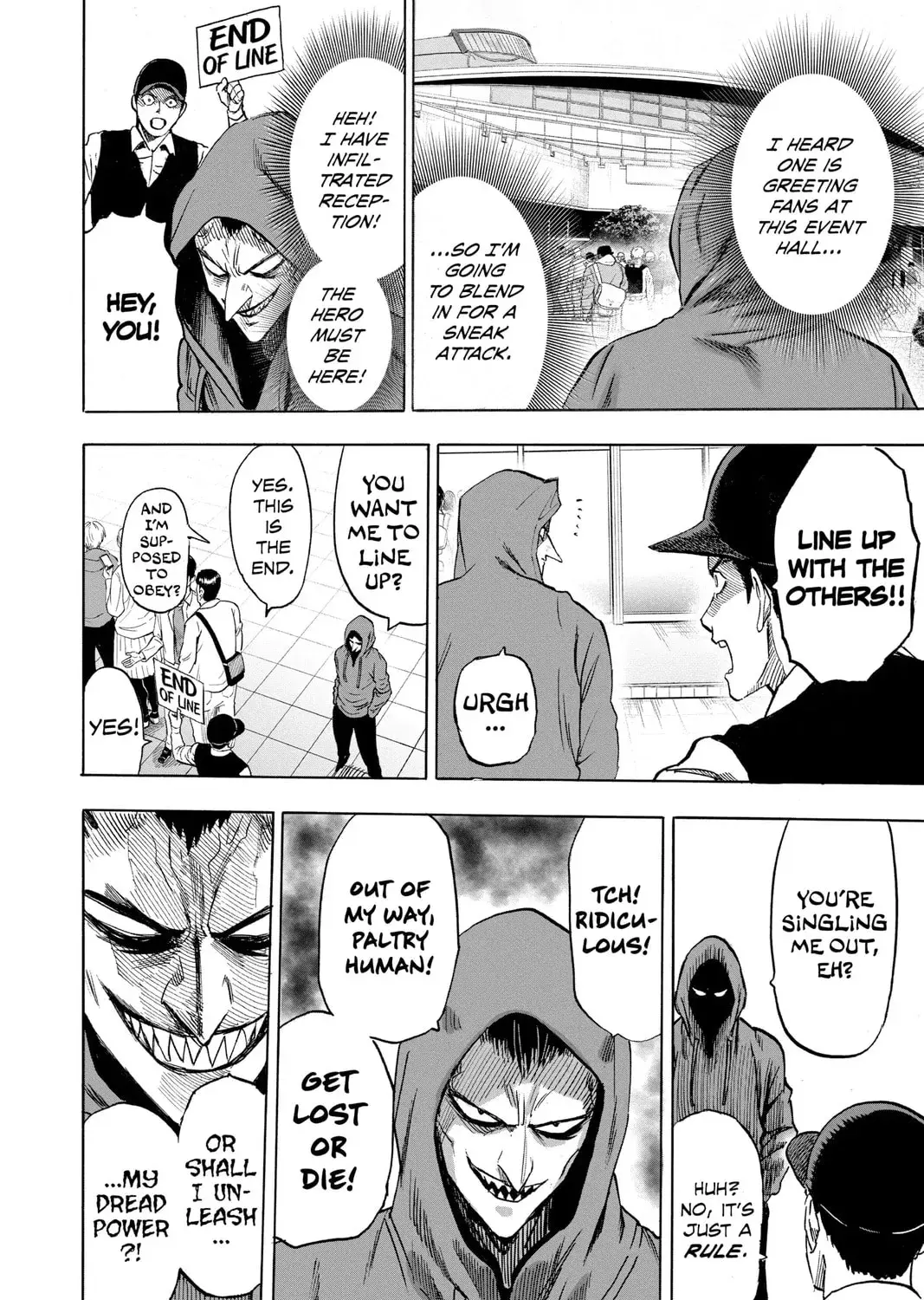 One Punch Man, chapter 118.5, page 3