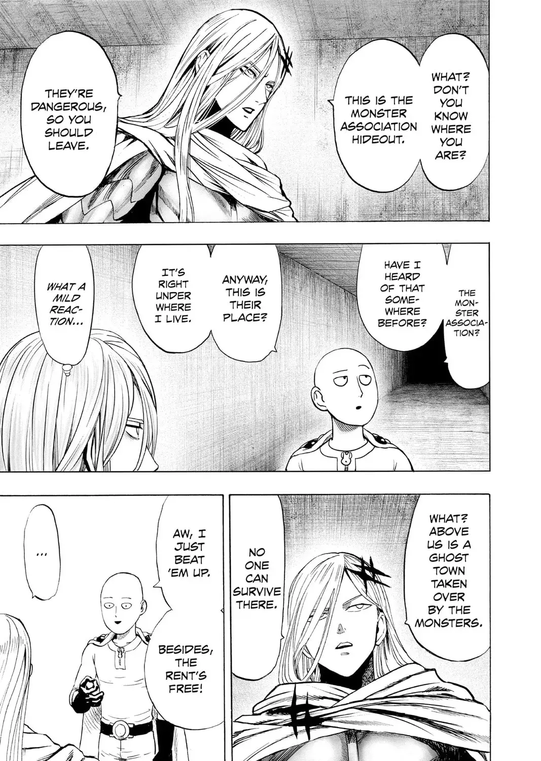 One Punch Man, chapter 119, page 55