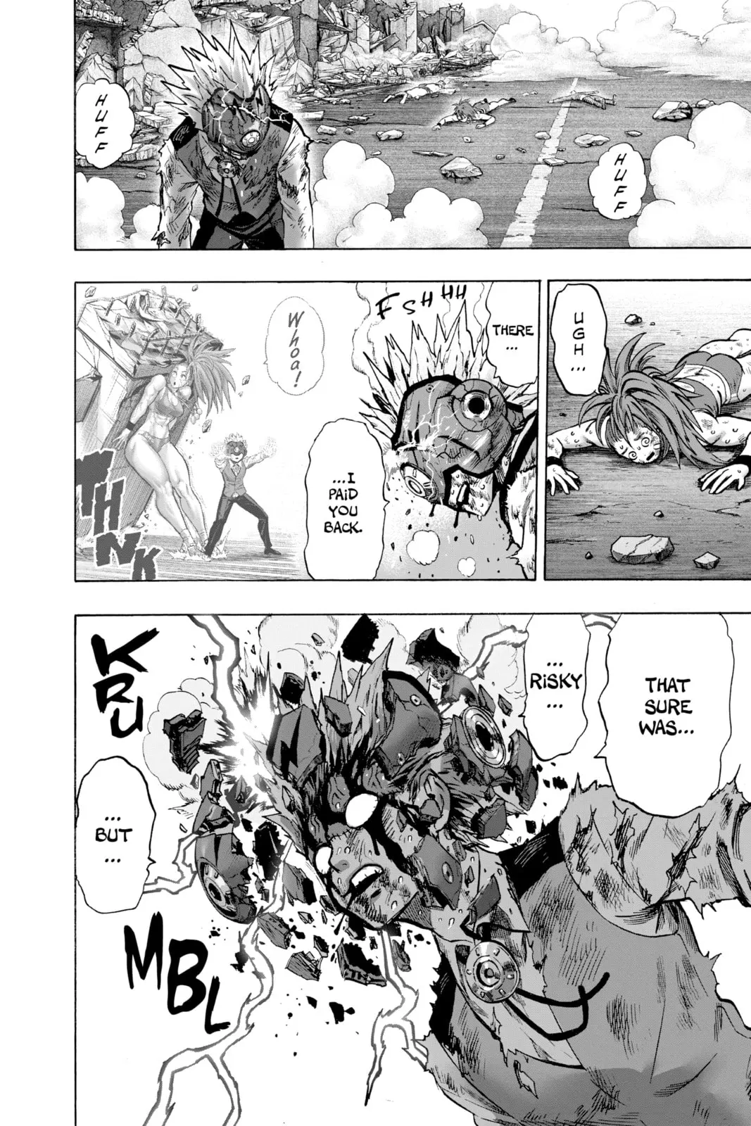 One Punch Man, chapter 121, page 12