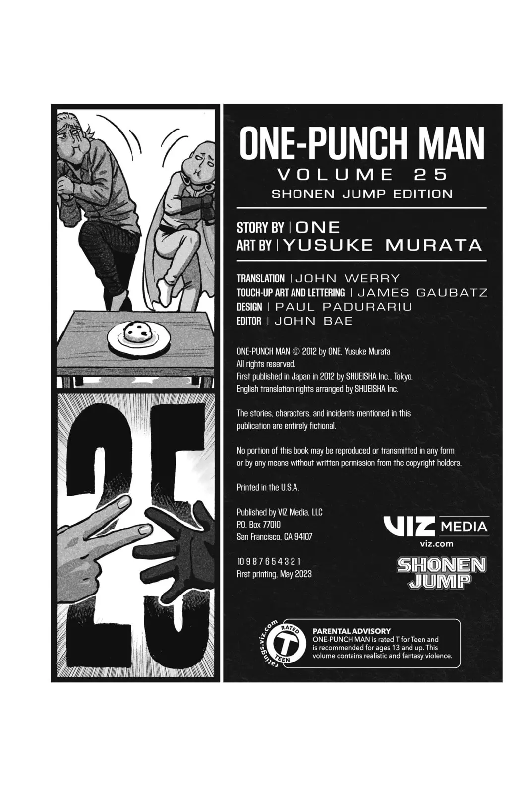 One Punch Man, chapter 125.5, page 4