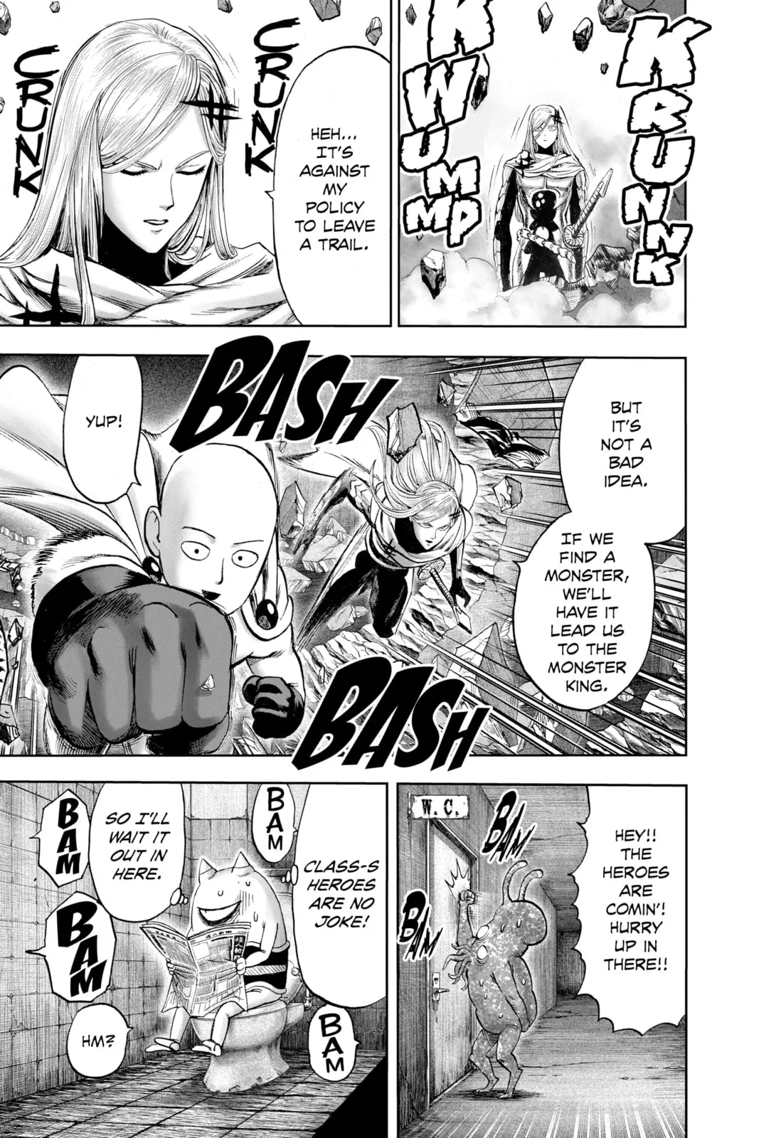 One Punch Man, chapter 126, page 12