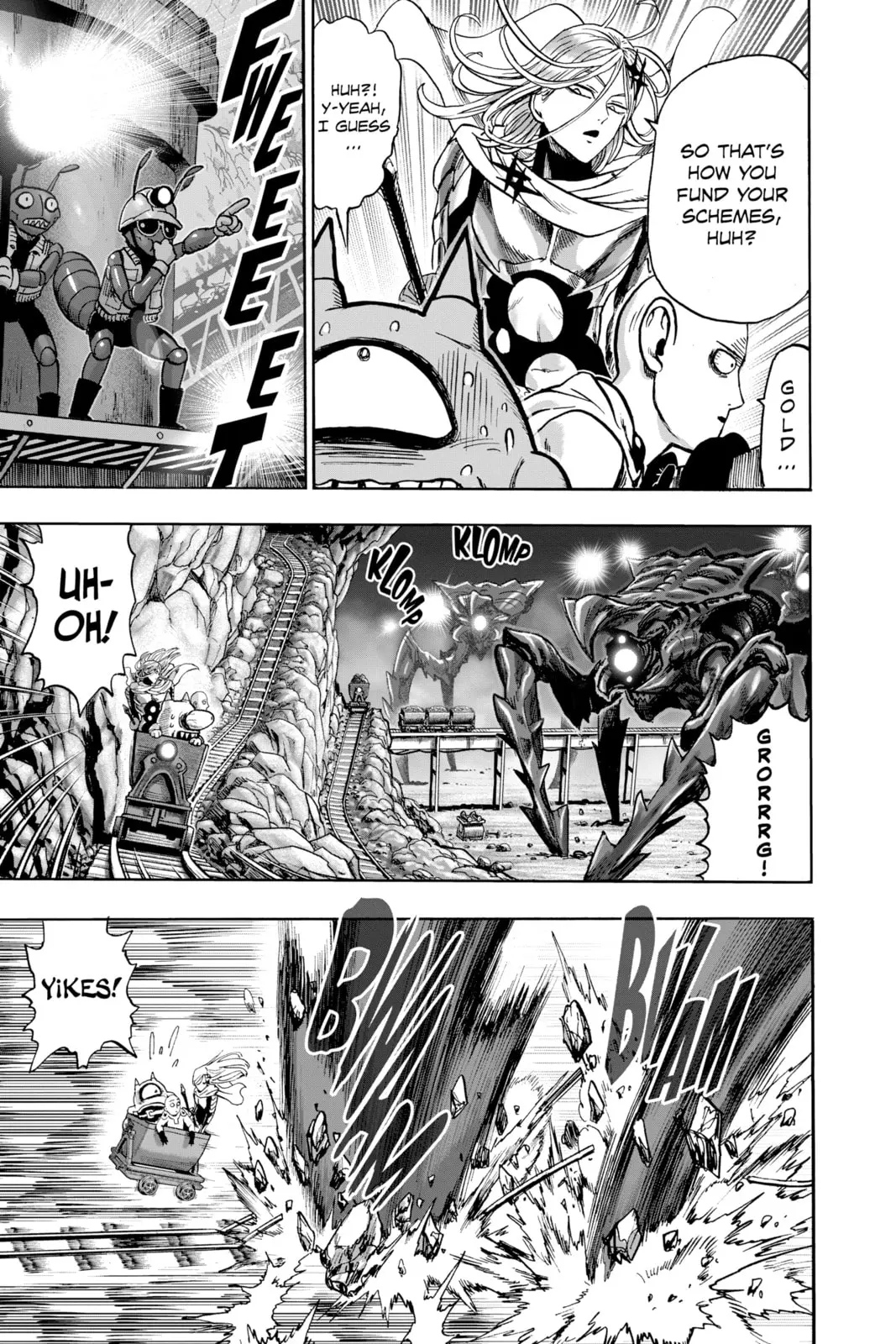 One Punch Man, chapter 129, page 3
