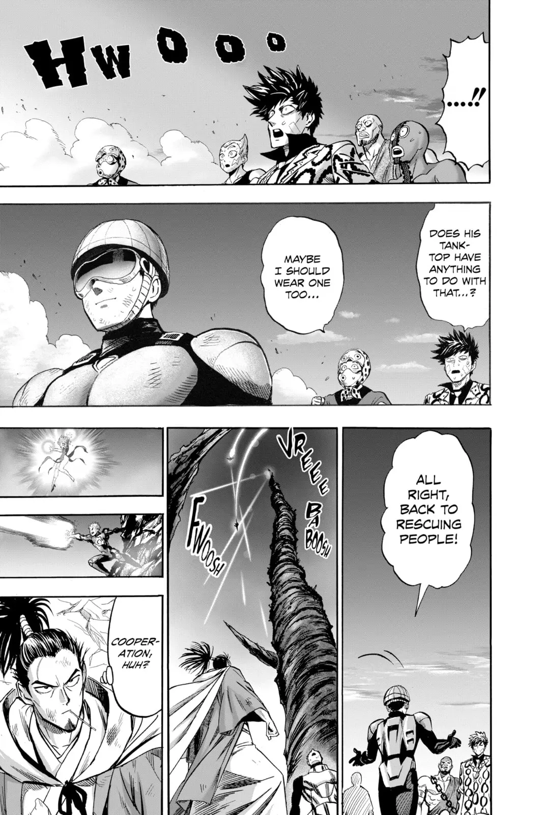 One Punch Man, chapter 139, page 35