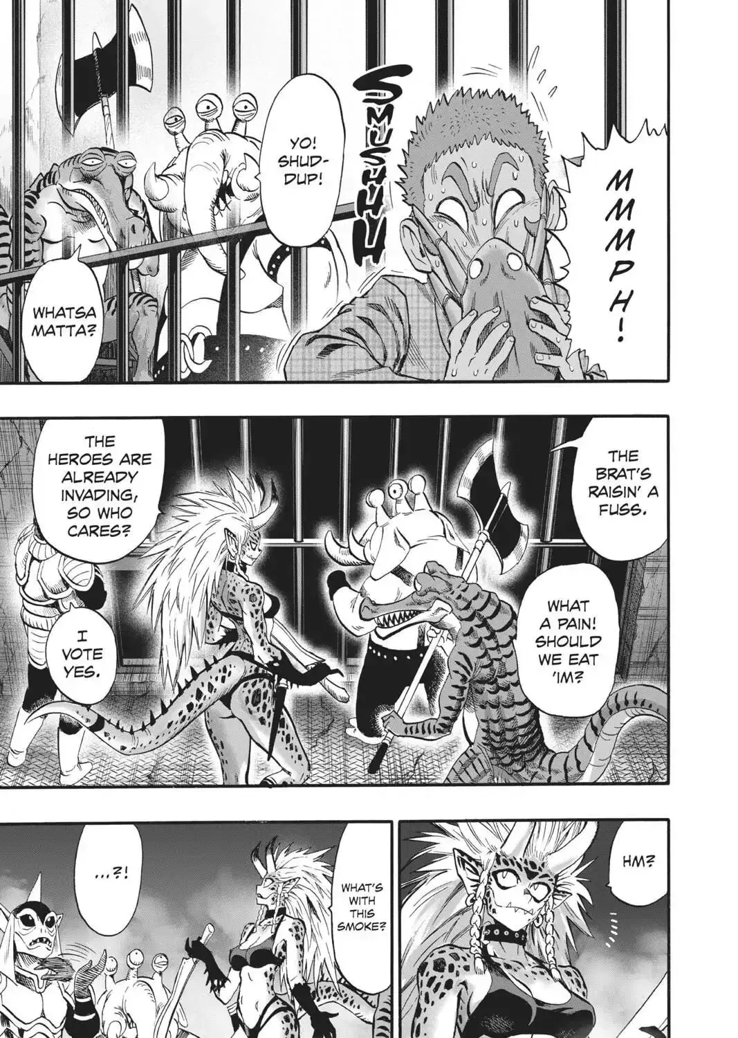 One Punch Man, chapter 100, page 37