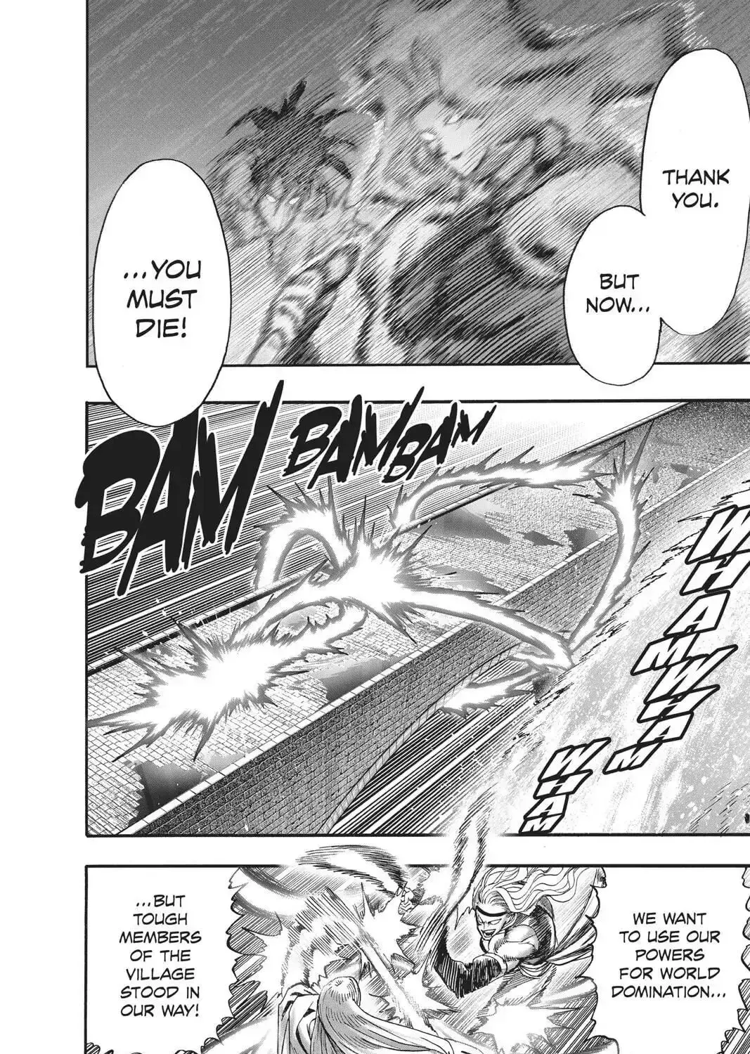 One Punch Man, chapter 98, page 91