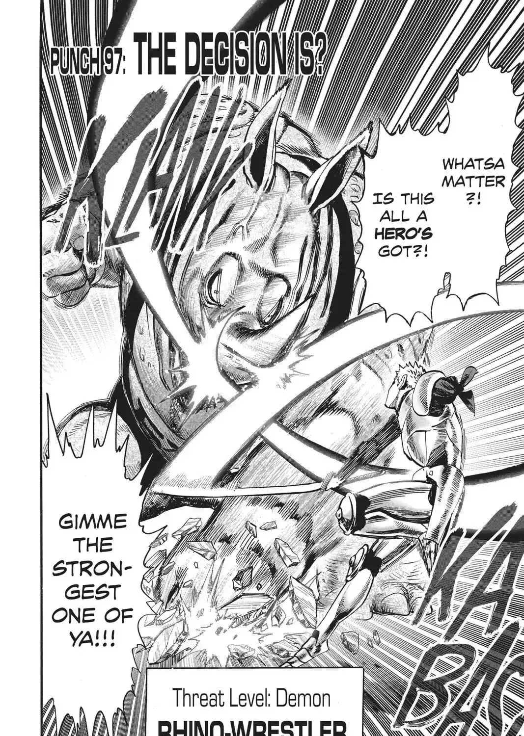 One Punch Man, chapter 97, page 15
