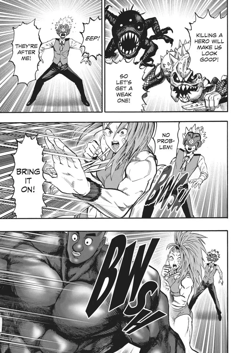 One Punch Man, chapter 97, page 45